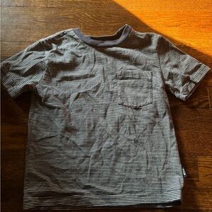 Xs navy and white striped baby tee baby t shirt women’s cropped t shirt